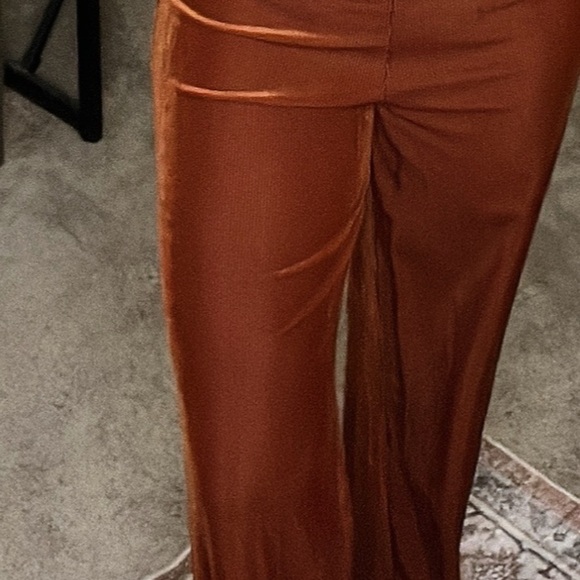 Velvet 70s style Jumpsuit - Picture 4 of 4